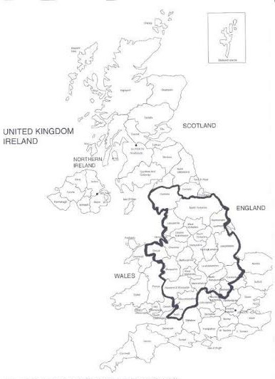 Map of Select Garage Doors serviced areas